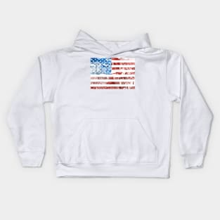 usa flag Kids Hoodie